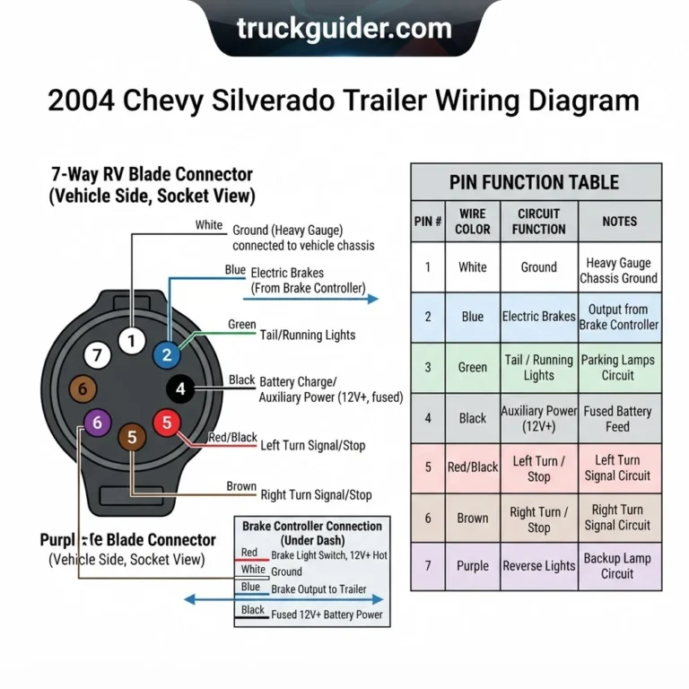 2004 chevy silverado trailer wiring diagram diagram with labeled components and explanations