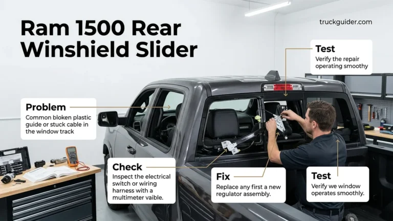 Ram 1500 Rear Winshield Slider 2019 Ram 1500 Rear 2026