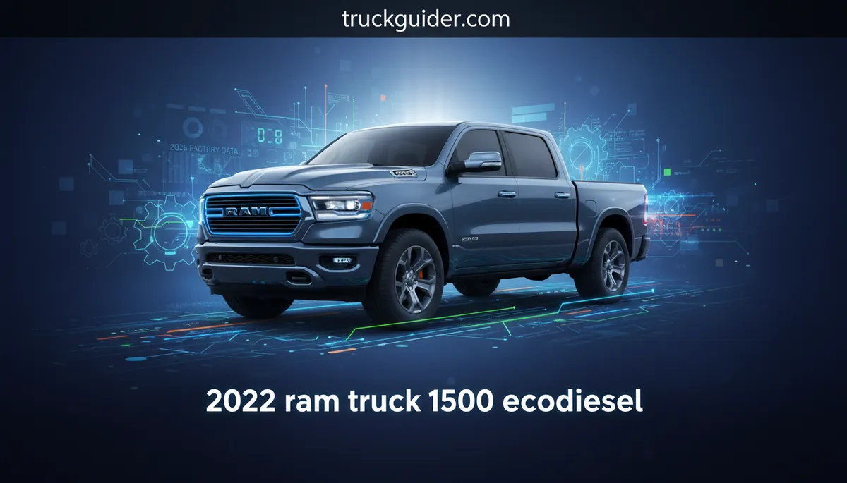 2022 ram truck 1500 ecodiesel