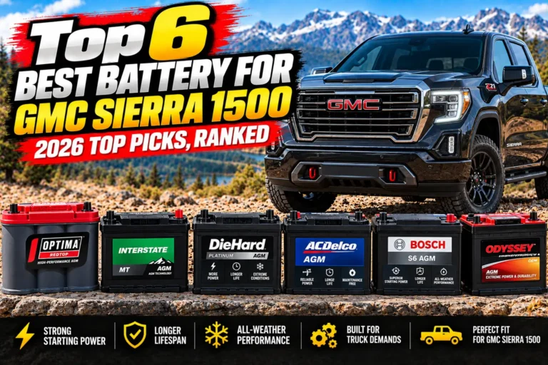 6 Best Battery for GMC Sierra 1500: 2026 Top Picks, Ranked