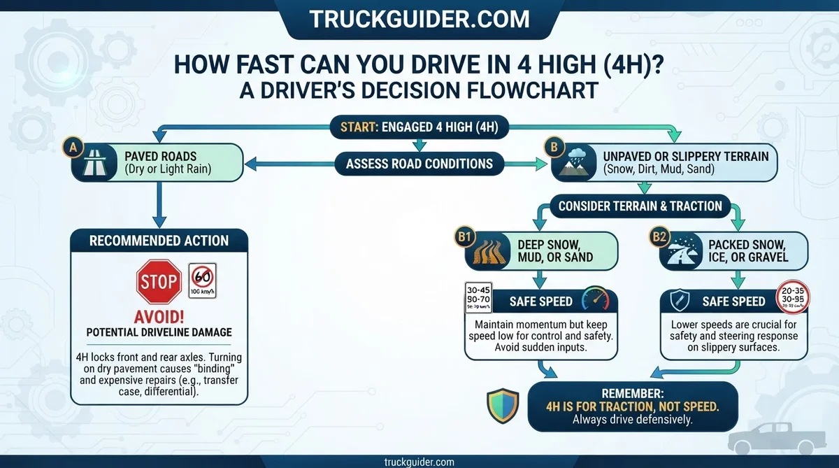 How Fast Can You Drive In 4 High Safely During 2026