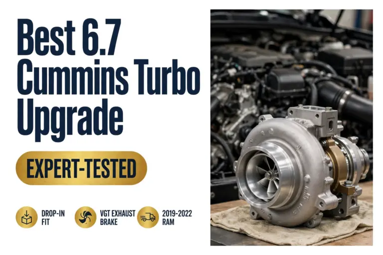 Best 6.7 Cummins Turbo Upgrade - drop-in VGT turbo