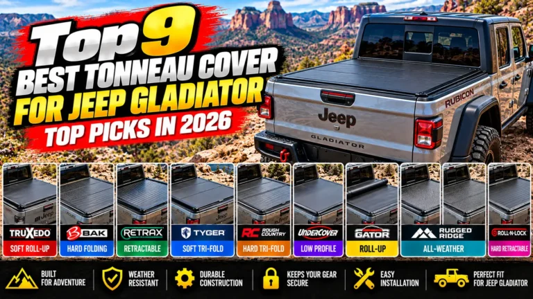 9 Best Tonneau Cover for Jeep Gladiator: Top Picks in 2026