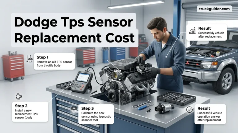 Dodge TPS Sensor Replacement Cost 2026 Real Pricing Guide