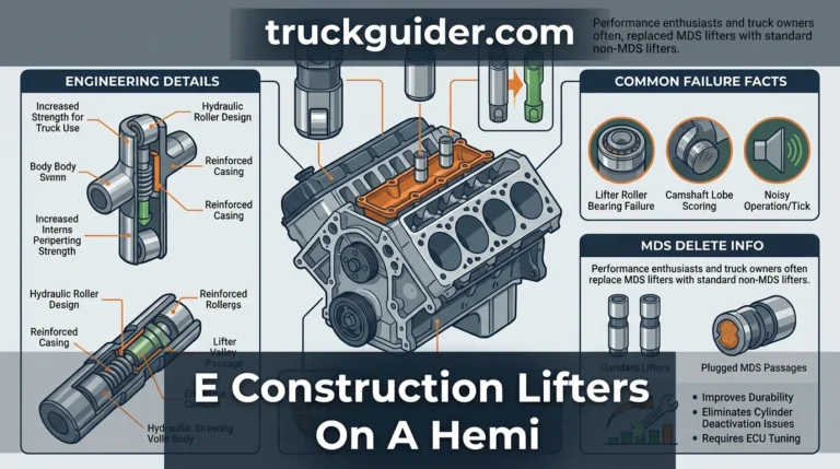 e construction lifters on a hemi reference infographic
