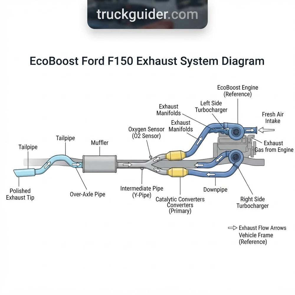 EcoBoost Ford F150 Exhaust System Diagram: 2026 Layout