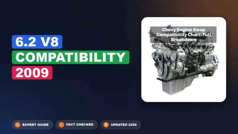 6.2 V8 Compatibility 2009 2026 Updated
