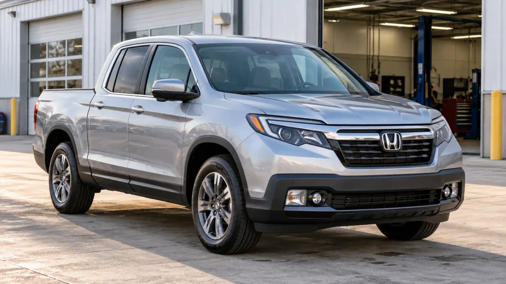 Honda Ridgeline parked for years-to-avoid reliability inspection