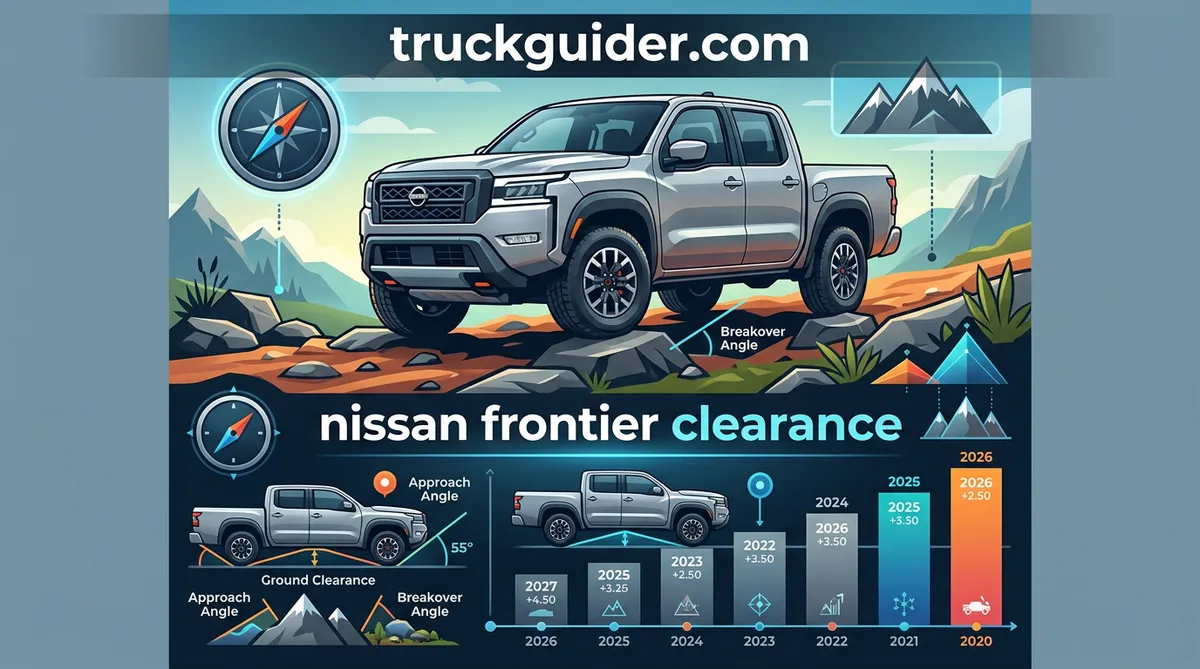 nissan frontier clearance