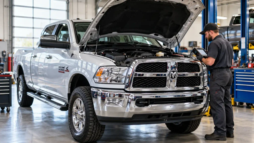 Ram 2500 diesel technician diagnosing P2463 6.7 Cummins fault