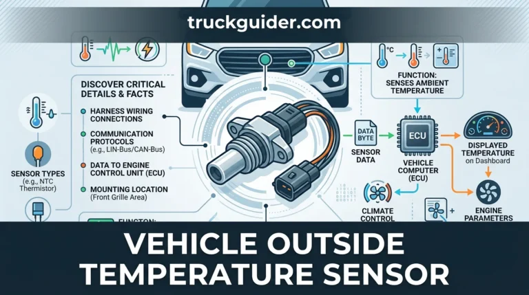 vehicle outside temperature sensor reference infographic