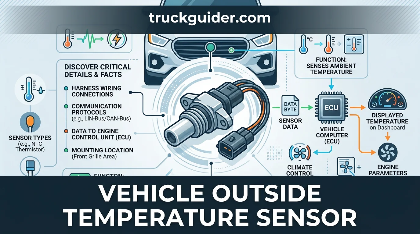 vehicle outside temperature sensor reference infographic